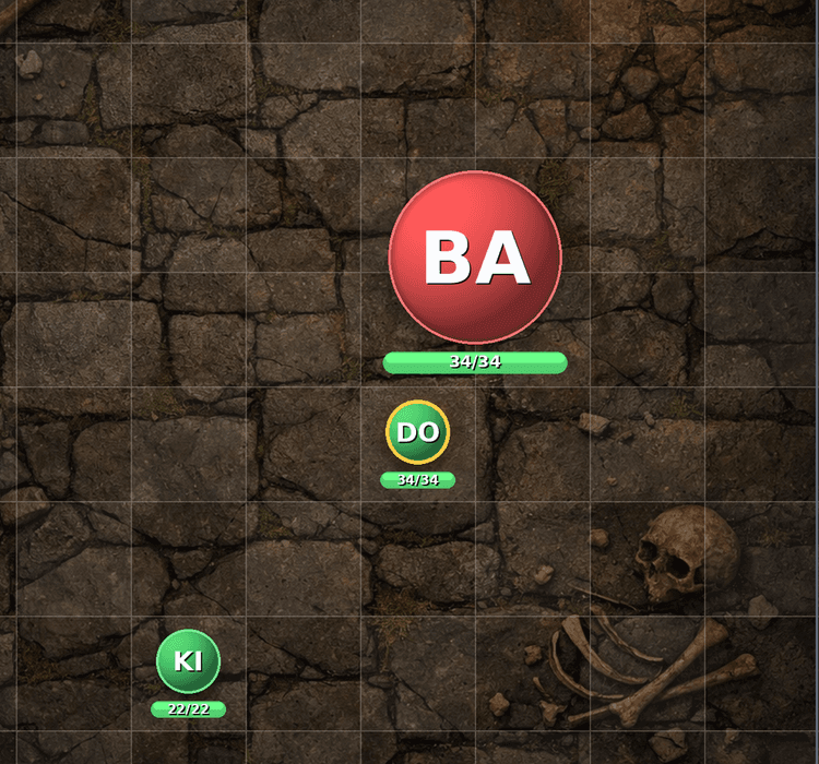 Tactical battle grid